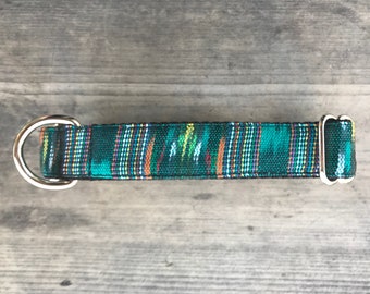 Turquoise Boho Dog (or Cat) Collars & Leashes