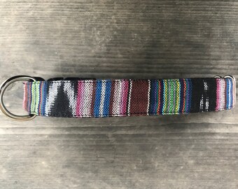 Plum Ikat Boho Dog (or Cat) Collars & Leashes