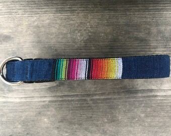 Boho '70s Inspired Striped Dog (or Cat) Collars & Leashes