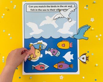 Creation Busy Book Printables - Toddler Learning Activities - Days of Creation Printable Activities - Bible Activities