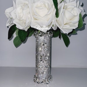 Glam Bride Bling Mini Bouquet Holder