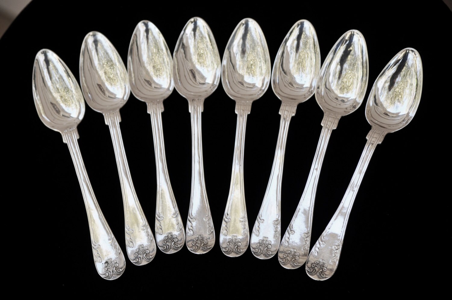 8 Sterling Desert Spoons Set of Eight 18.00 ea. wedding gift Etsy