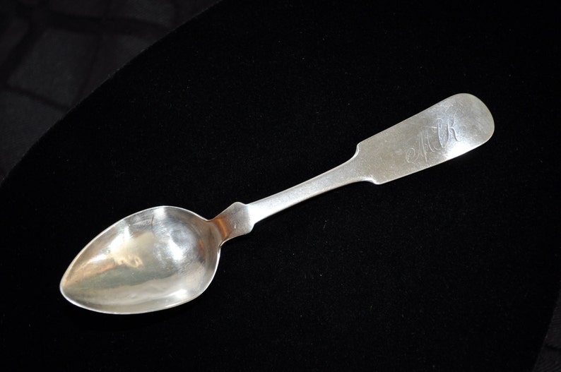 nice gift idea Antique Sterling Silver Vintage coin silver spoon Coin Silver Sterling Spoon sterling in our shop,#984 Over 100 pc