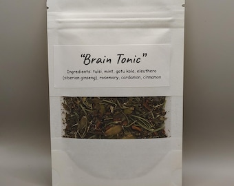 Brain Support Herbal with Tulsi & Gotu Kola