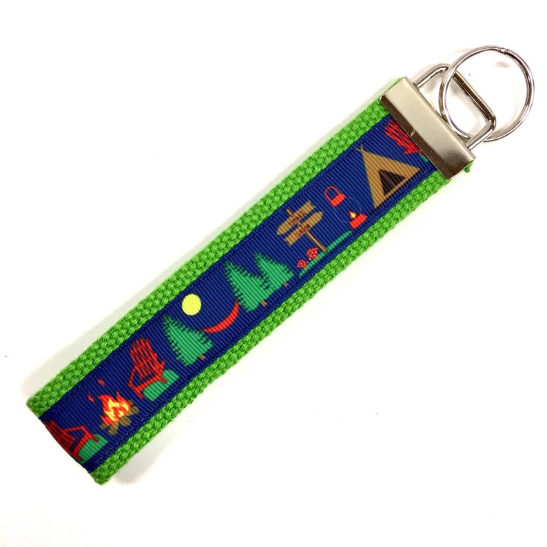 Camping Keychain with Tents Glamping Keychain for Camping Etsy