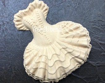 WoodUBend 50 - Vestido - Medidas aprox. 3.47" x 3.74"