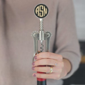 Custom Engraved Vegan Leather Bottle Opener Shower Housewarming Gift Monogram Monogrammed Personalized FREE SHIPPING 48 HOURS