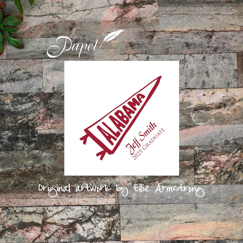 PAPELCustomDESIGN University of Alabama Napkins - Thumbnail 3