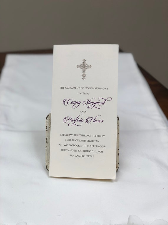 Tri Fold Wedding Programs Kahre Rsd7 Org