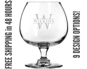 Personalised 6.5oz Crystal Wine Glass Engraved 18th 21st 30th 40th Birthday Gift 