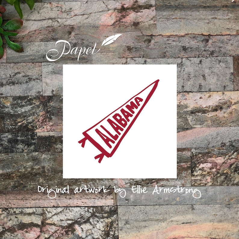 PAPELCustomDESIGN University of Alabama Napkins