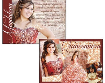 Quinceanera Invitation Sweet 15 Invitations Mis Quince Anos Invite Invitaciones Quince Invitation Quinceanera