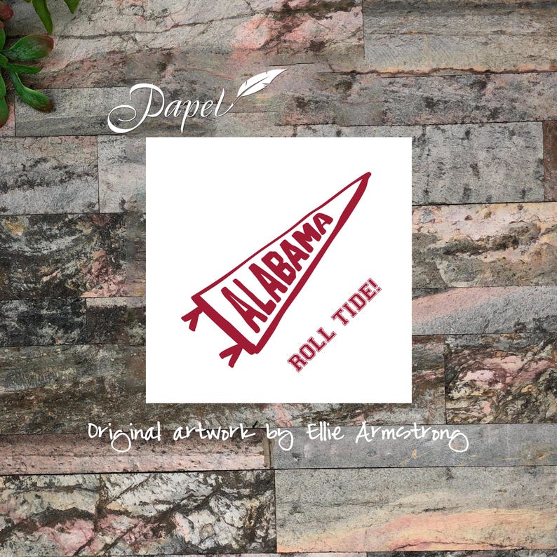 PAPELCustomDESIGN University of Alabama Napkins - Thumbnail 2