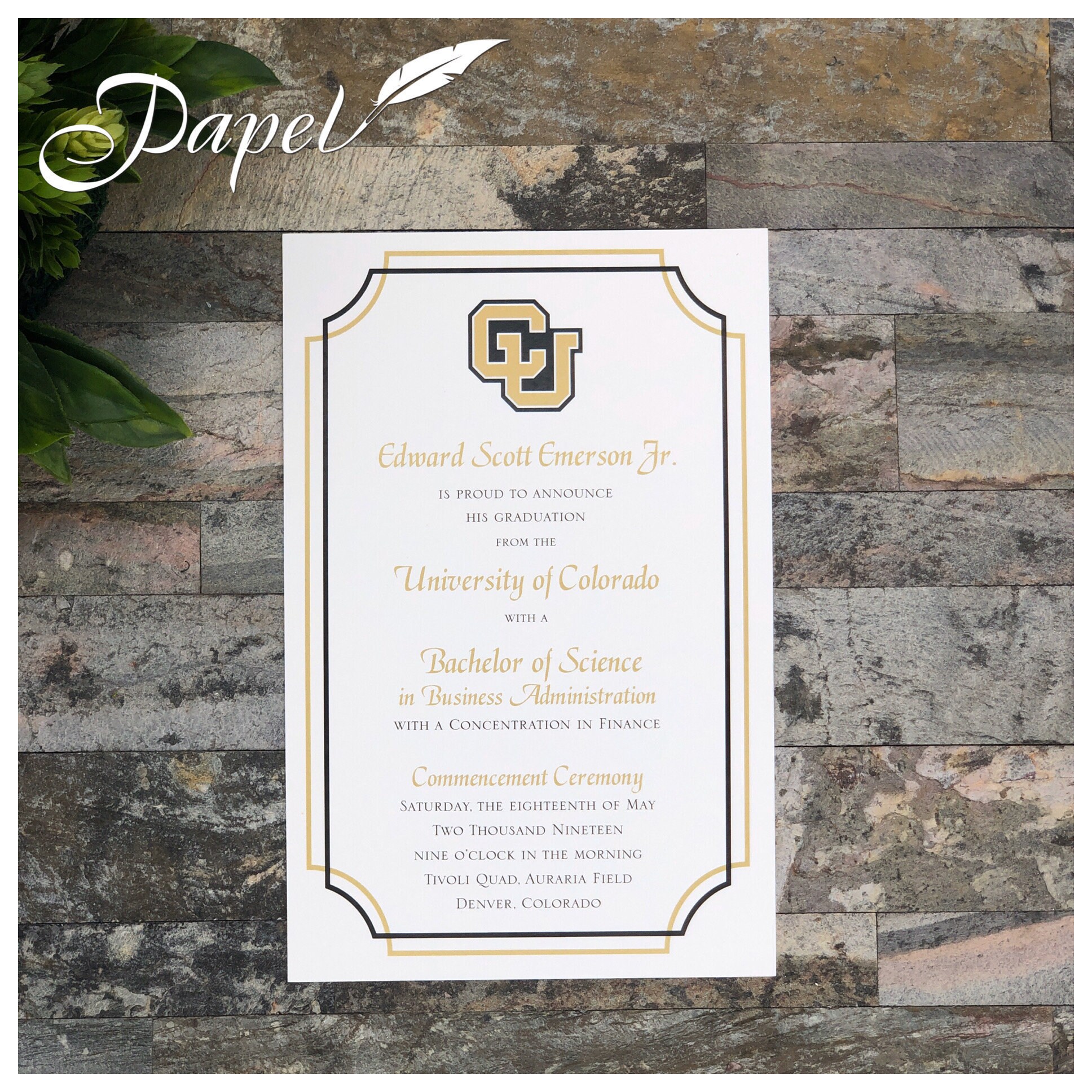 College Graduation Invitations or Announcements | Etsy