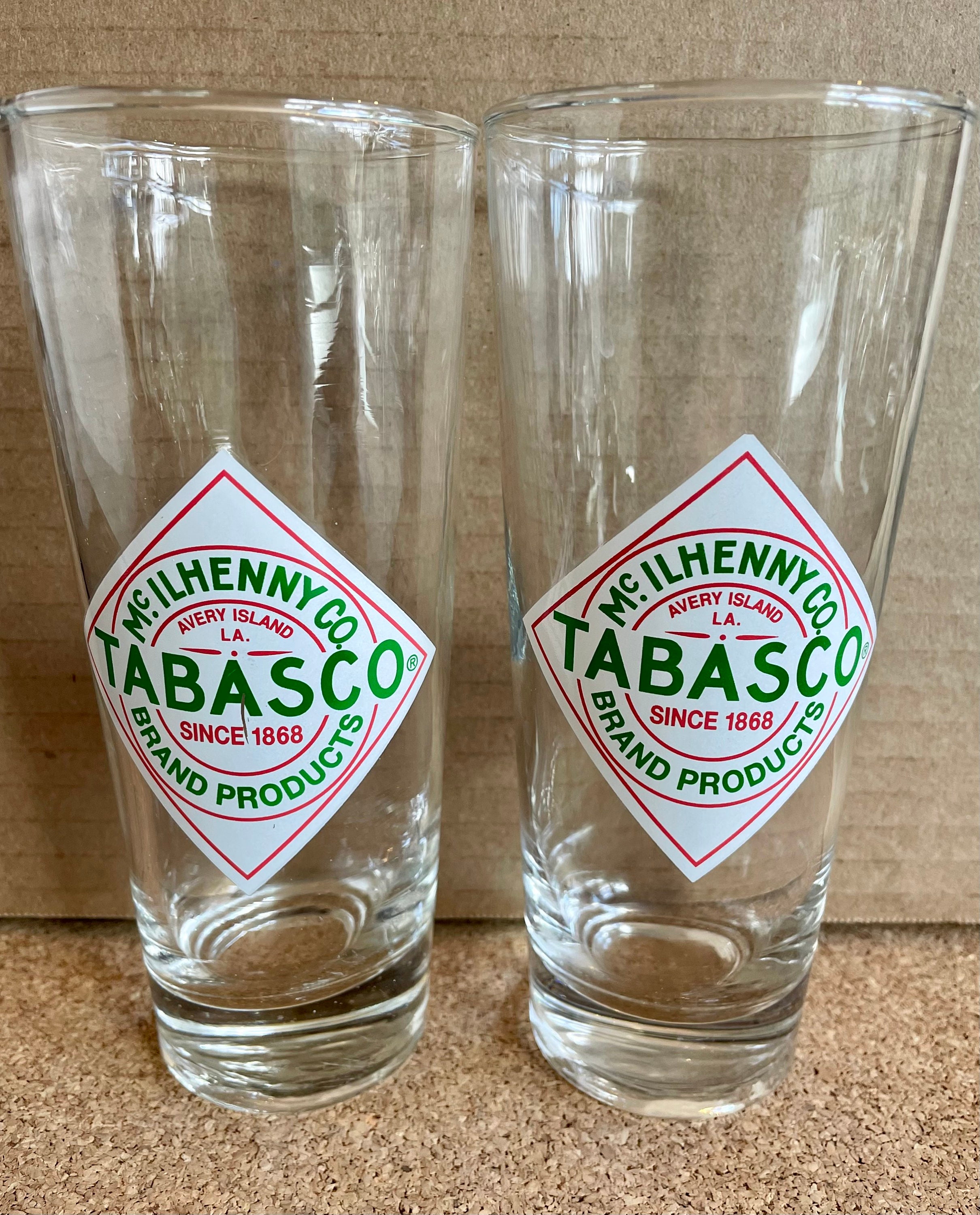 Vtg Tabasco Bloody Mary Highball Glasses Set of Two Etsy
