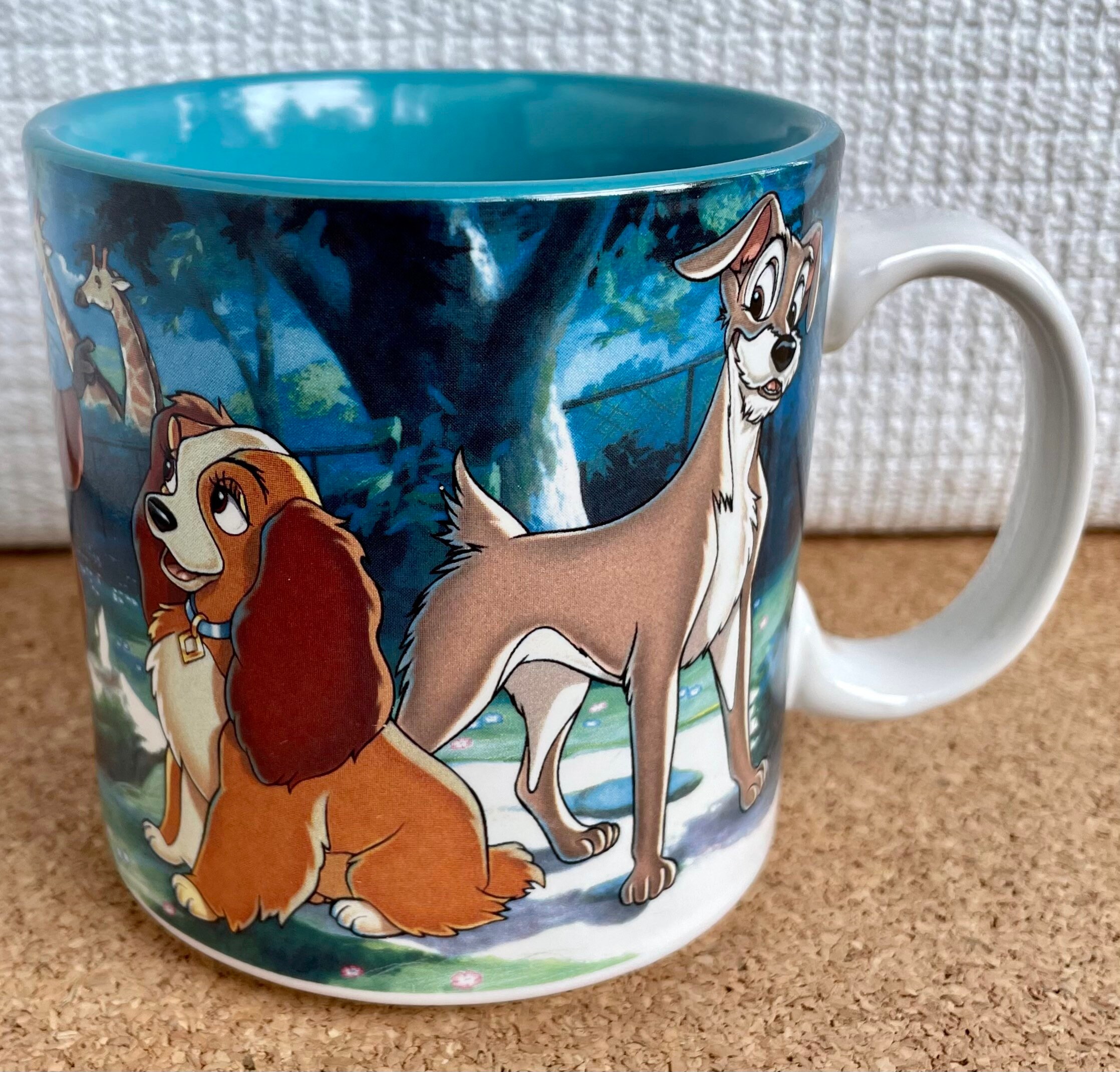 Vtg the Lady and the Tramp Mug, Disney - Etsy