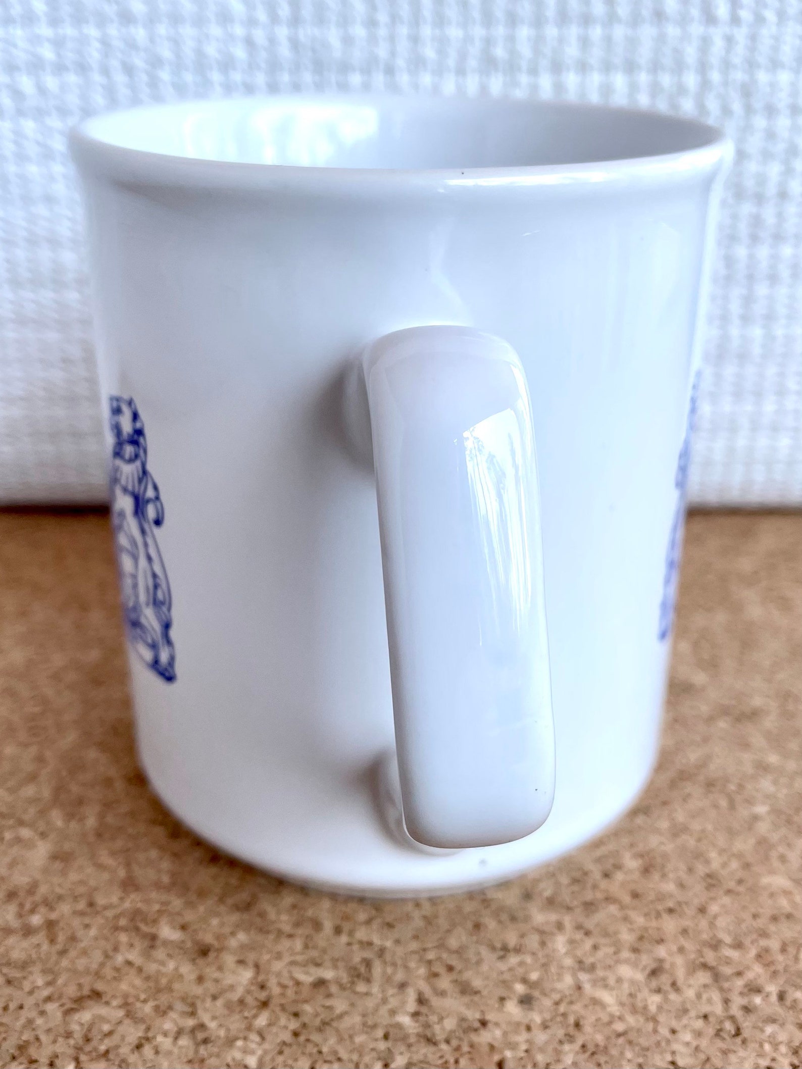 Vtg Crown Life Insurance Company Promotional Mug Logo Made Vtg Crown Life Insurance Company Promotional Mug Logo Made