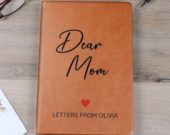 Brieven aan moeder, gepersonaliseerde lieve moeder notitieboekje, aangepast geheugen Miss You Journal, verlies van moeder sympathie, verlies van moeder Greif Journal