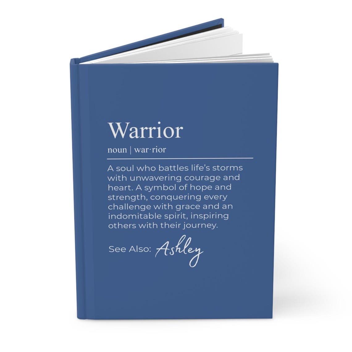Personalized Warrior Journal, Custom Warrior Definition Journal, Cancer ...