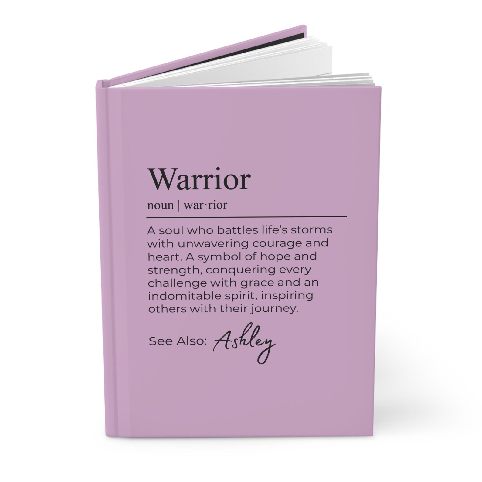 Personalized Warrior Journal, Custom Warrior Definition Journal, Cancer ...