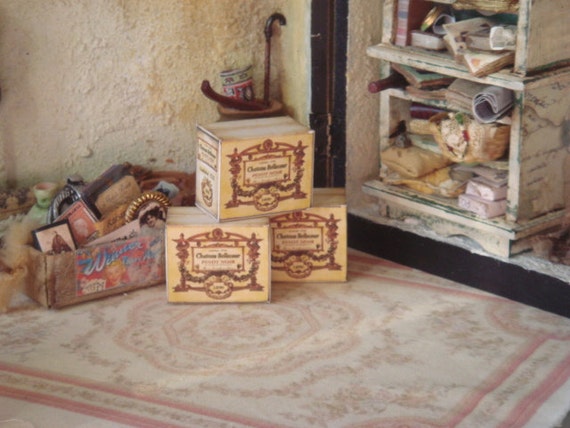 6 Pz/set Bottiglia Di Vino Casa Delle Bambole, Bottiglia In - Foto 11