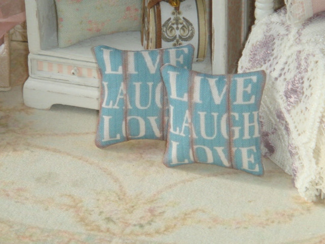 Dollhouse Vintage Pillow. 112 Miniature Pillows for Dollhouses. Etsy