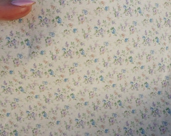 New**Dollhouse upholstered fabric cotton 1:12 scale fabric printable pillow, bedspread, sofa, chair, miniature sewing supplies dollhouse