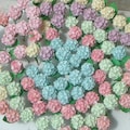 NEW COLORS***Dollhouse Hydrangea stems. 1:12 miniature hydrangeas hand made flower dollhouse shabby decor miniature collectors dollhouse. product logo
