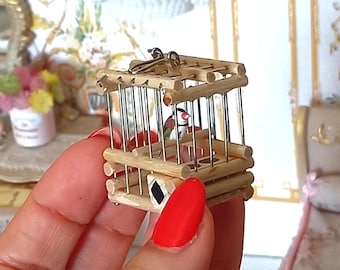 ドールハウスミニチュア鳥かご - 2サイズ - 1/12スケール - Etsy 日本
