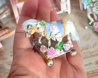 NEW**Dollhouse miniature  pull toy. 1:12 miniature toys and dolls  miniature collectors. Dollhouse christmas toys dolls nursery mini.