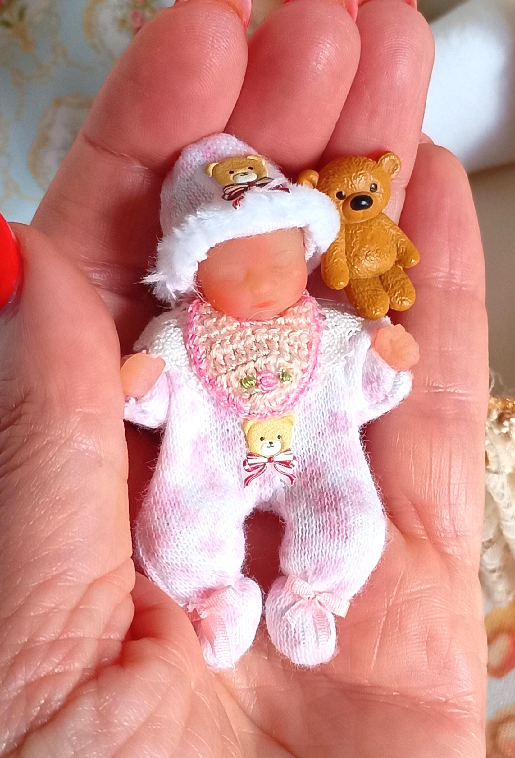 Melody Jane Miniatur-Bild Mit Cherub & Vögelnest – Goldrahmen, Zubehör Für Puppenhaus Maßstab 1:12