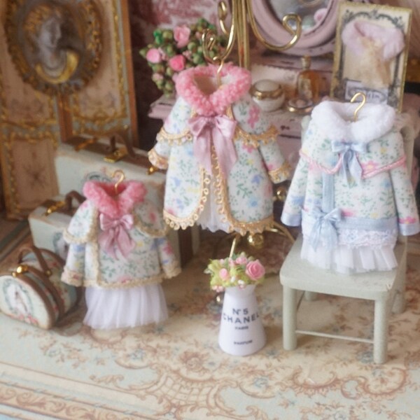 Miniature Dollhouse Clothing 1 12 Scale Etsy