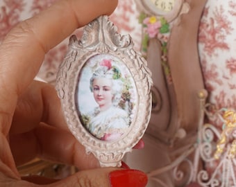 Melody Jane Puppenhaus-Bild Im Goldrahmen – Maßstab 1:12, Ca. 73x58 Mm, Miniatur-Dekoration