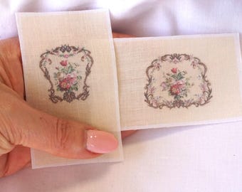 New** KIT dollhouse upholstered chair. 1:12 scale fabric printable pillow, bedspread, sofa, chair, miniature sewing supplies dollhouse
