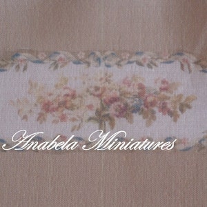 New** KIT dollhouse upholstered fabric sofa, coach chair. 1:12 scale fabric printable ,bedspread, chair, miniature sewing supplies dollhouse