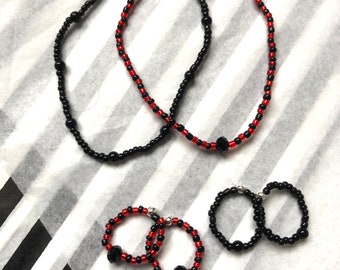 dennis the menace - bracelet and toe ring/ring set