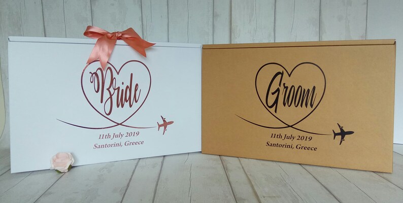 Wedding Dress Boxes Standard Airline Size Bride And Groom Etsy