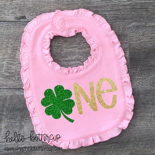 st patricks day bib