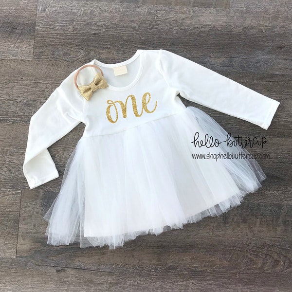 First Birthday Dress, First birthday outfit girl, Onederland, First birthday tutu, Cake smash outfit, One birthday dress, 1st Birthday dress