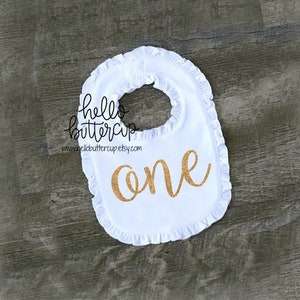 First Birthday Outfit Girl, First birthday bib, Girls first birthday outfit, Cake smash outfit, 1st birthday girl, Birthday bib, One Bib