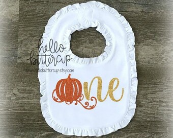 First Birthday Outfit Girl, Fall First birthday bib, Pumpkin birthday, Girls first birthday outfit, Cake smash outfit, 1st birthday girl