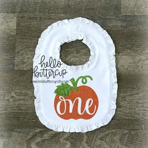 First Birthday Outfit Girl, Little Pumpkin bib, Pumpkin birthday, Girls first birthday outfit, Cake smash outfit, 1st birthday girl, Pumpkin