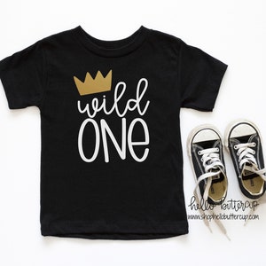 Wild One Birthday Shirt, First birthday outfit boy, Wild One First Birthday, Cake smash outfit, 1st birthday shirt, Jungle birthday shirt