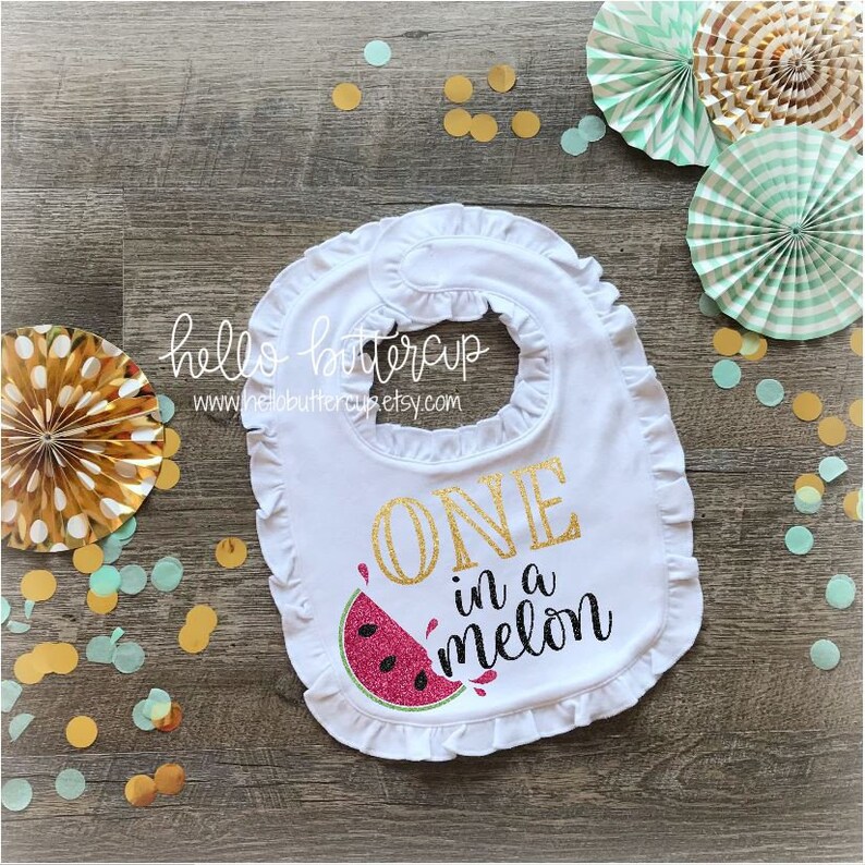 first birthday bib girl