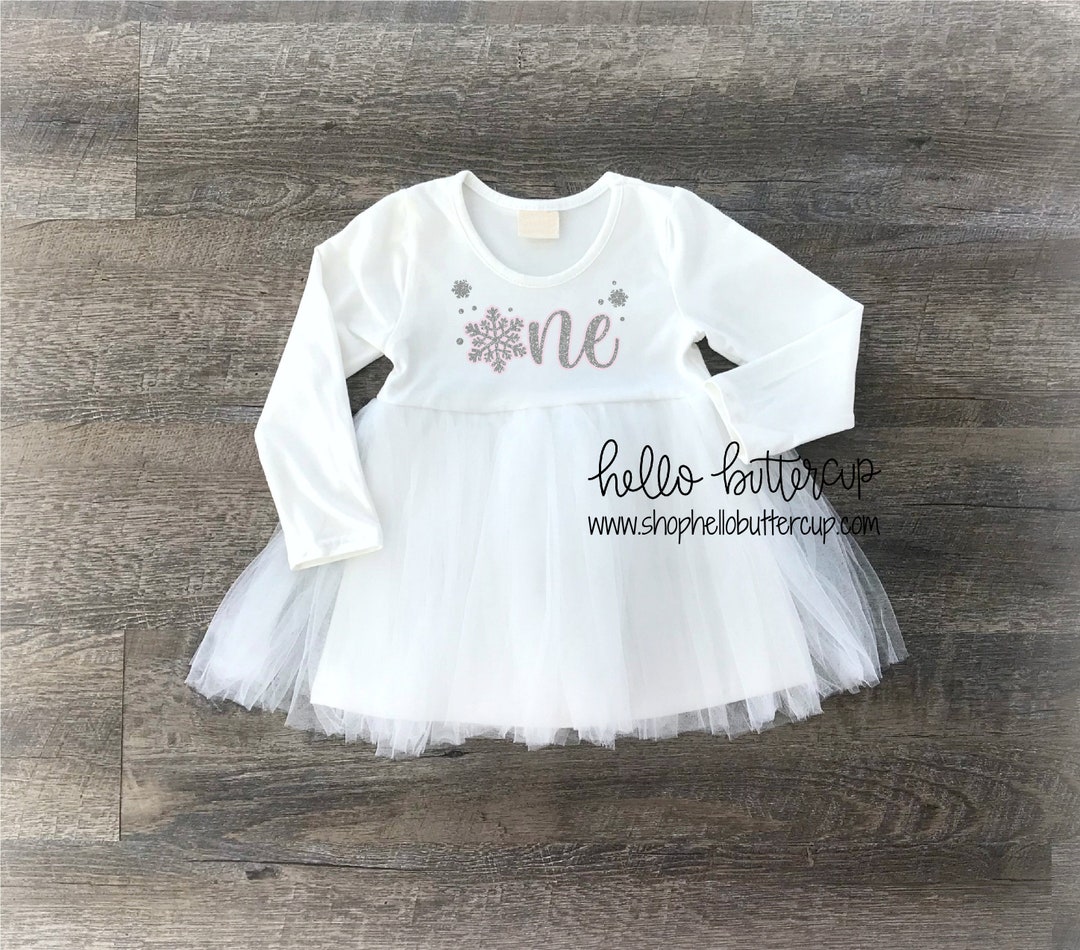 Winter Wonderland First Birthday Outfit 1st Birthday Outfit Girl Winter