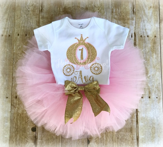 Personalized first best sale birthday outfits girl