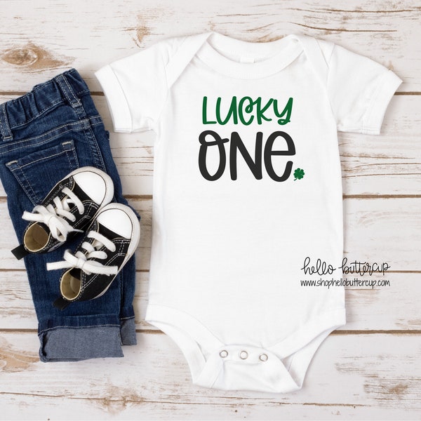 First birthday outfit boy, Boys first birthday outfit, Cake smash outfit, Lucky One, Boys cake smash, One birthday shirt, Shamrock Birthday