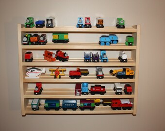 wooden train storage