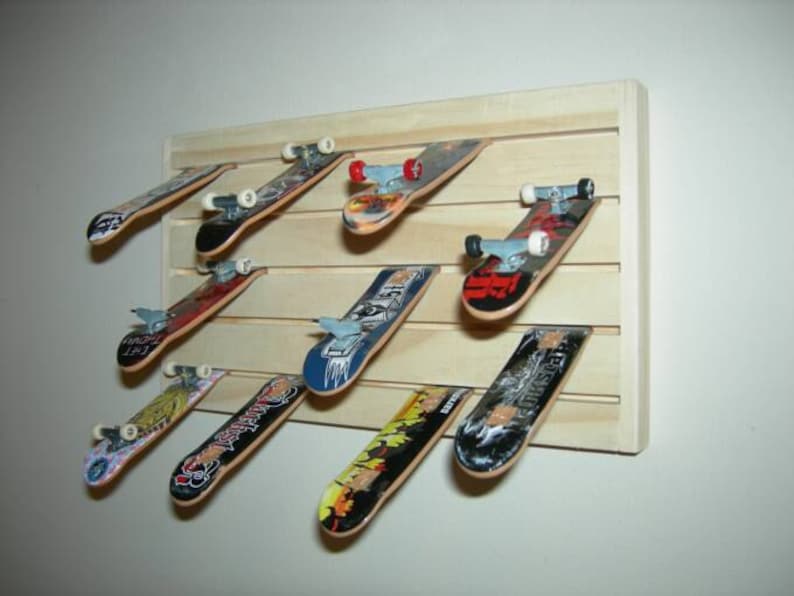 Teck Deck Rack Display and Storage for Fingerboard Skate Etsy