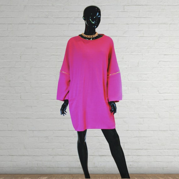 1990s Y2K Sweater Dress Knit Tunic 4 In 1  Detach… - image 4